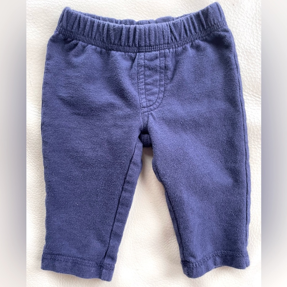 10/$20💥Carter's Classic Blue Cotton Joggers Sweatpants, Unisex, French Terry